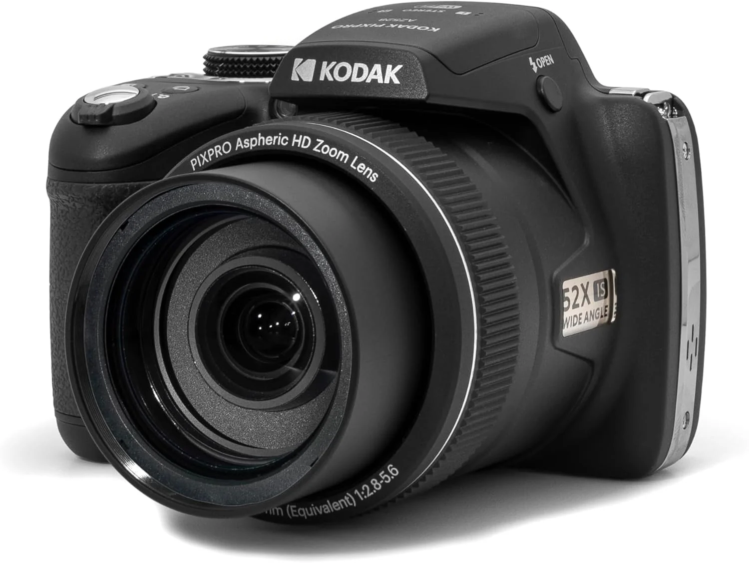 Kodak Cámara Bridge PIXPRO AZ528 – Zoom Óptico 52x, Wi-Fi, Sensor CMOS 16MP y Ráfaga 6fps