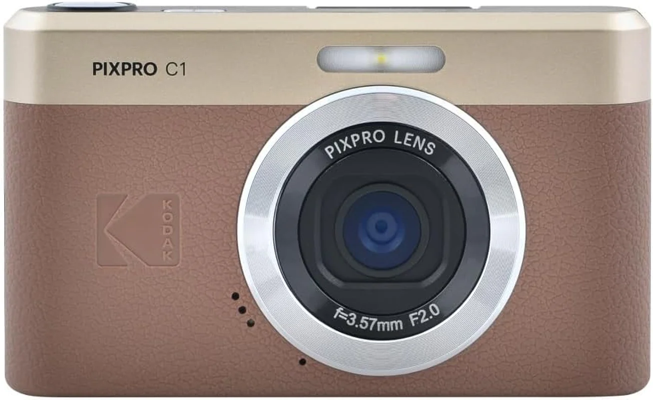 Kodak Cámara Digital PIXPRO C1 – Estilo Retro 13MP con Pantalla Selfie Abatible 180° y Video Full HD - Image 8