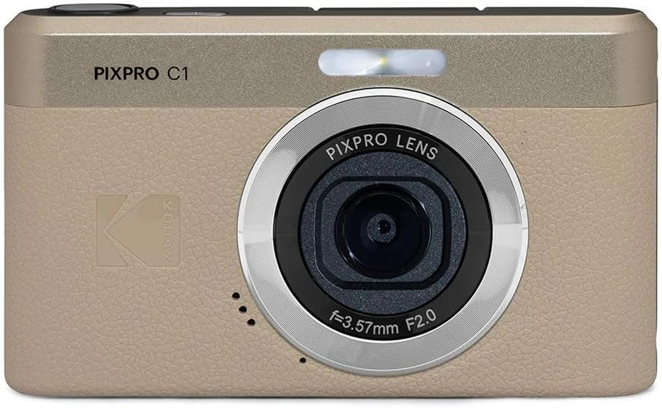 Kodak Cámara Digital PIXPRO C1 – Estilo Retro 13MP con Pantalla Selfie Abatible 180° y Video Full HD - Image 9