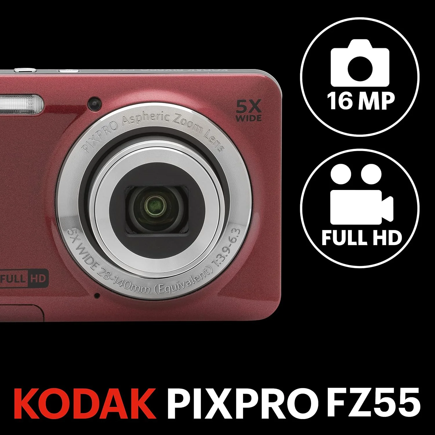Kodak Cámara Digital PIXPRO FZ55 - Image 3