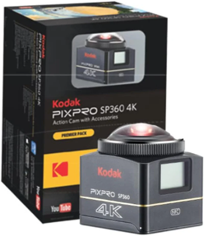 Kodak Cámara VR PIXPRO SP360 4K – Video 360° Inmersivo, Lente 235° Ultra Gran Angular y WiFi - Image 9