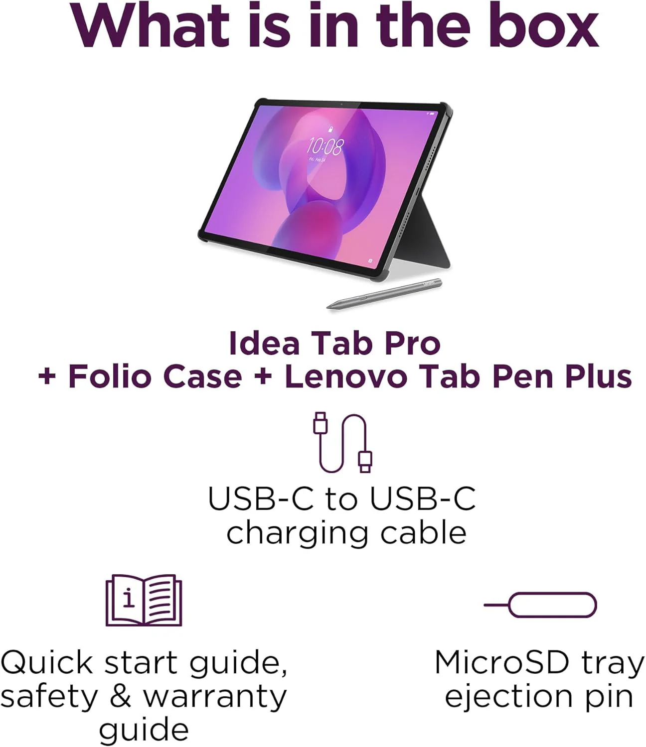 Lenovo Idea Tab Pro con Google Gemini: Tablet Estudiantil de 12.7" 3K, 8GB/128GB, Dimensity 8300 + Lápiz y Funda - Image 14