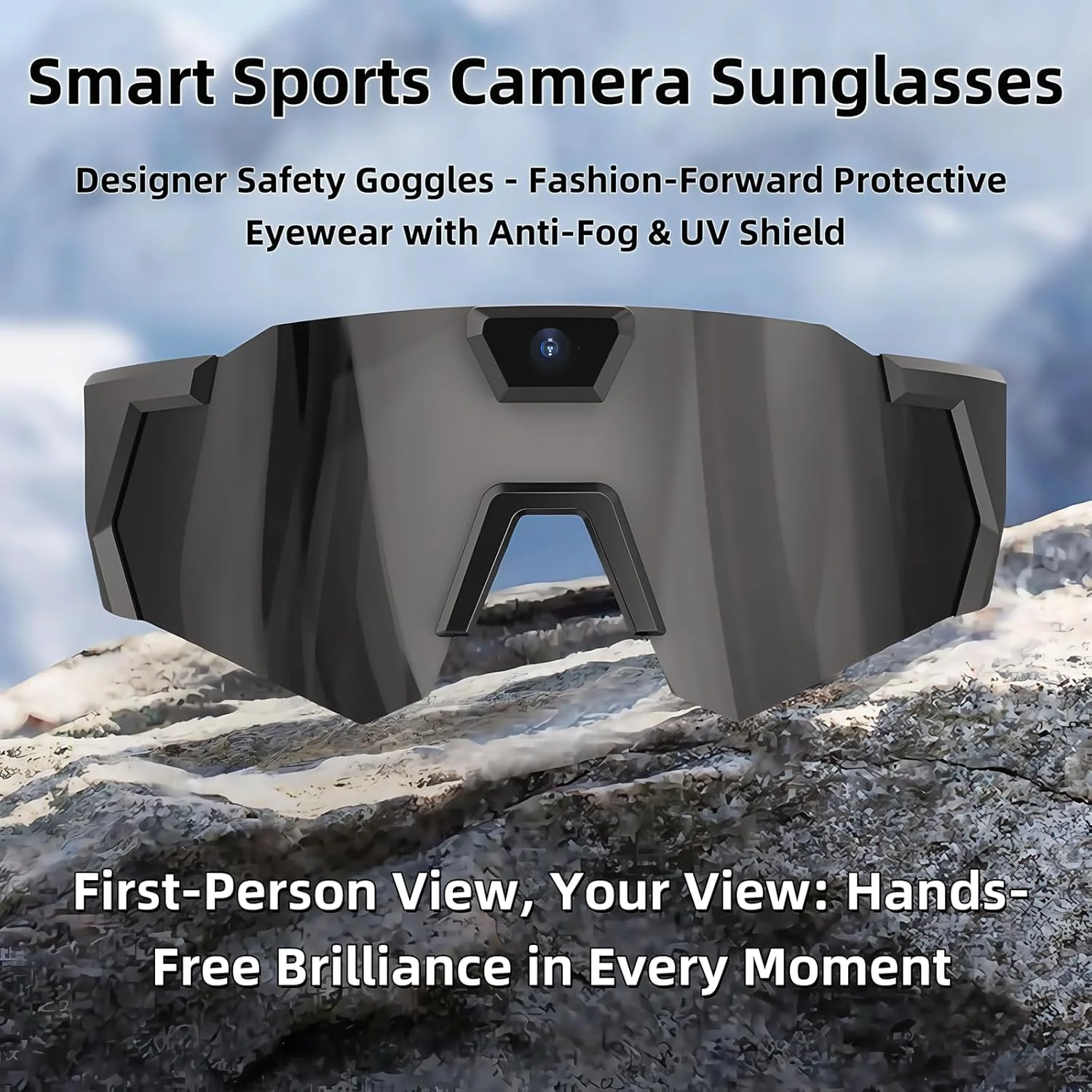 Lentes con cámara inteligente para deportes al aire libre, grabación de vídeo HD - Image 2