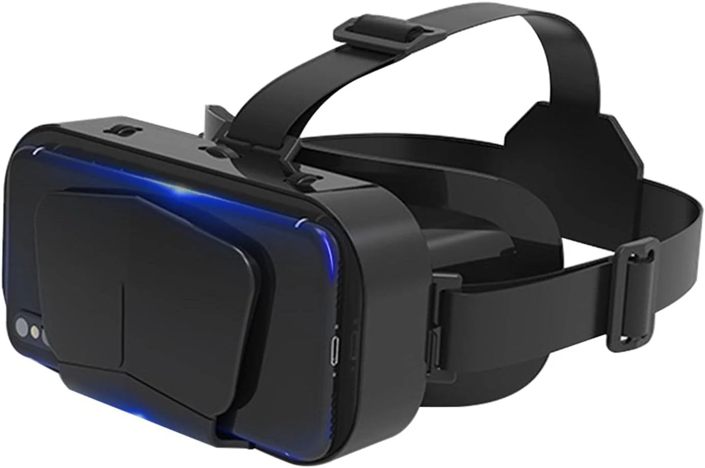 Lentes de realidad virtual 3D SUPVR, gafas universales de realidad virtual con soporte para pantalla panorámica de 360°-