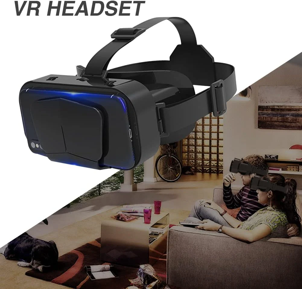 Lentes de realidad virtual 3D SUPVR, gafas universales de realidad virtual con soporte para pantalla panorámica de 360°- - Image 3