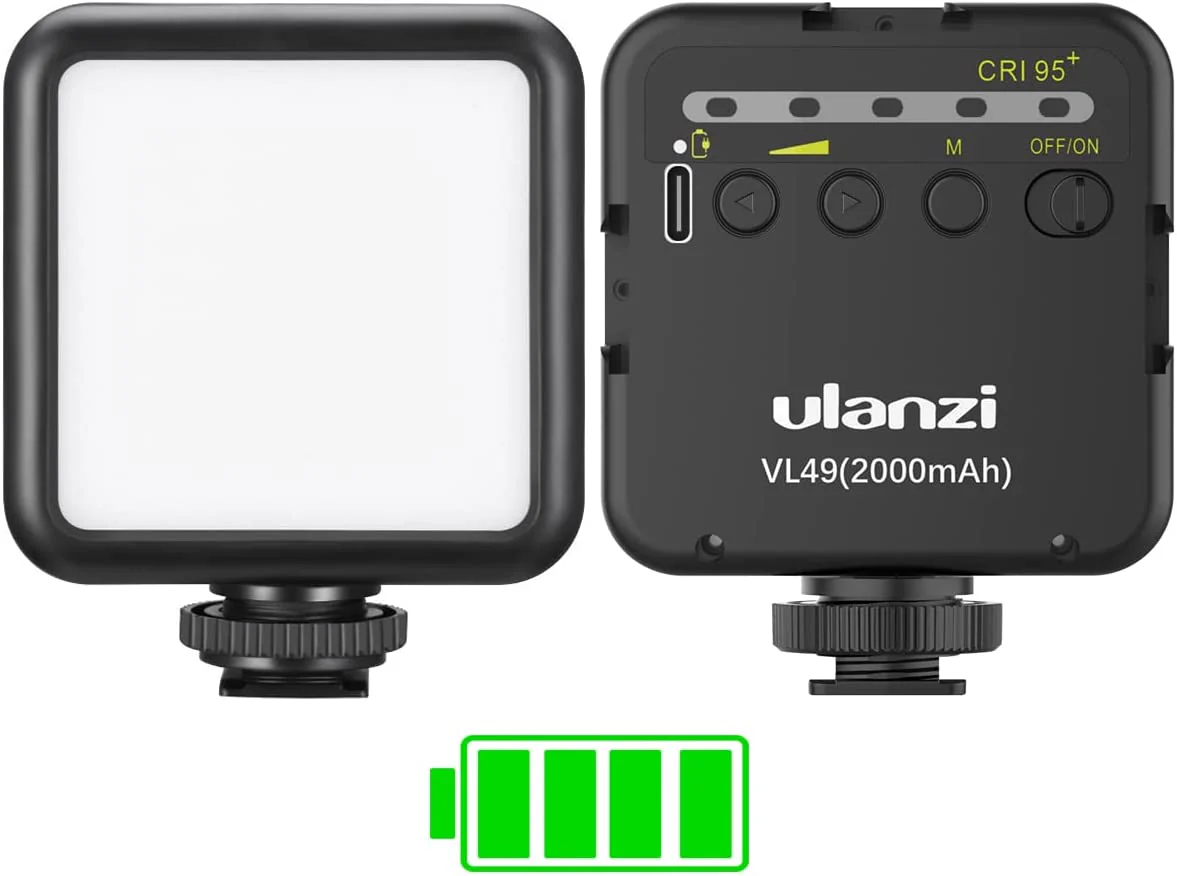Luces LED Mini Ulanzi VL49 / VL66 / VL100X Recargables | GSMPRO - Image 10
