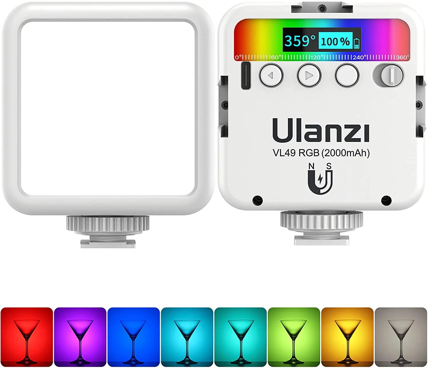 ULANZI VL49 / ULANZI U60 - Luces de Video RGB - Image 7