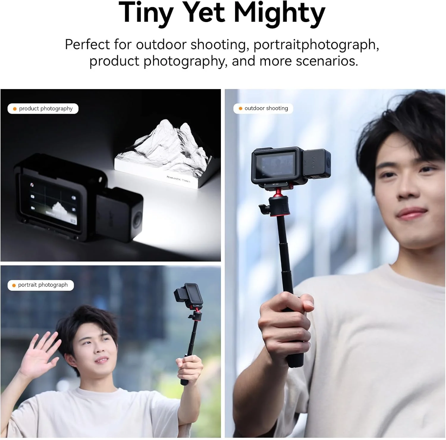 ULANZI LM18 - Luz LED Mini para Vlogging de Acción - Image 3
