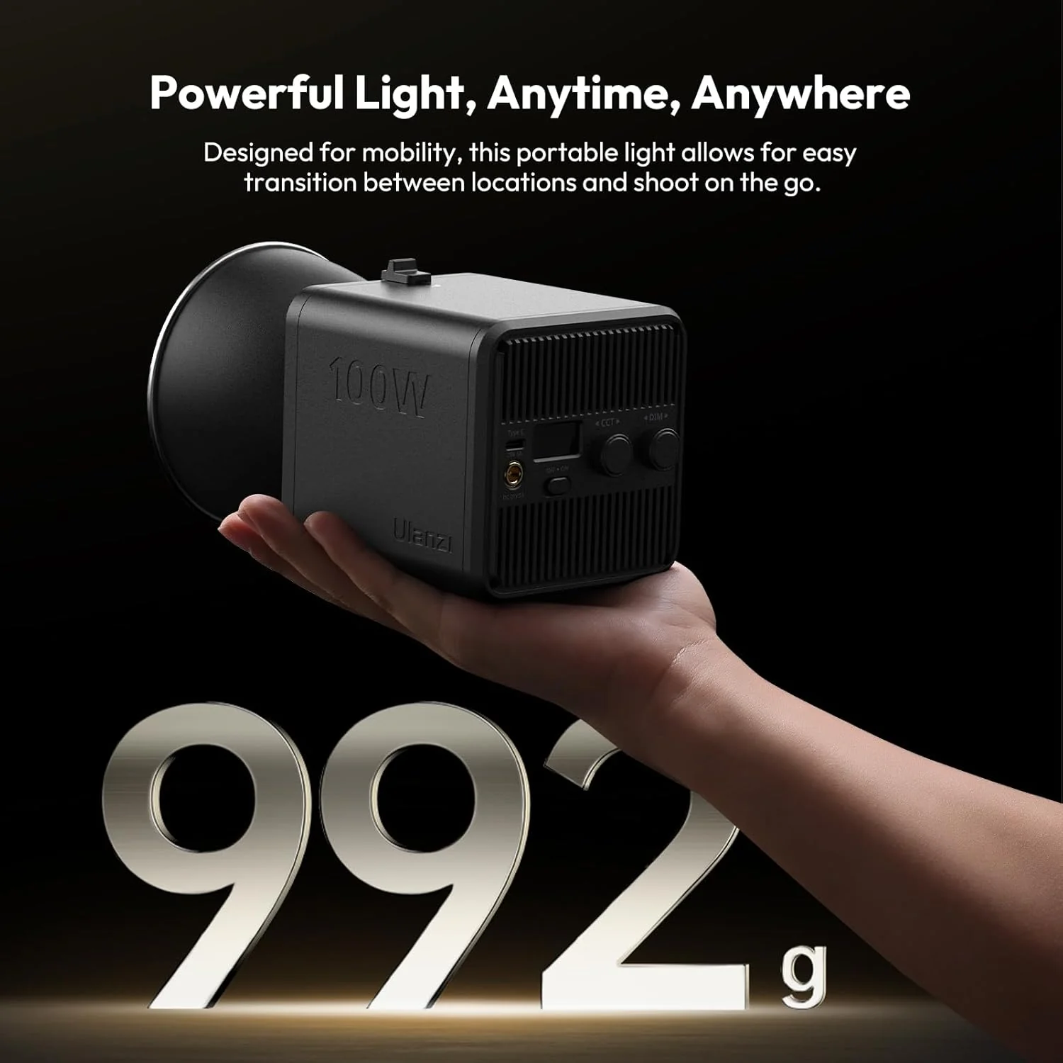 ULANZI 100W - Luz de vídeo LED RGB/BICOLOR - Image 3