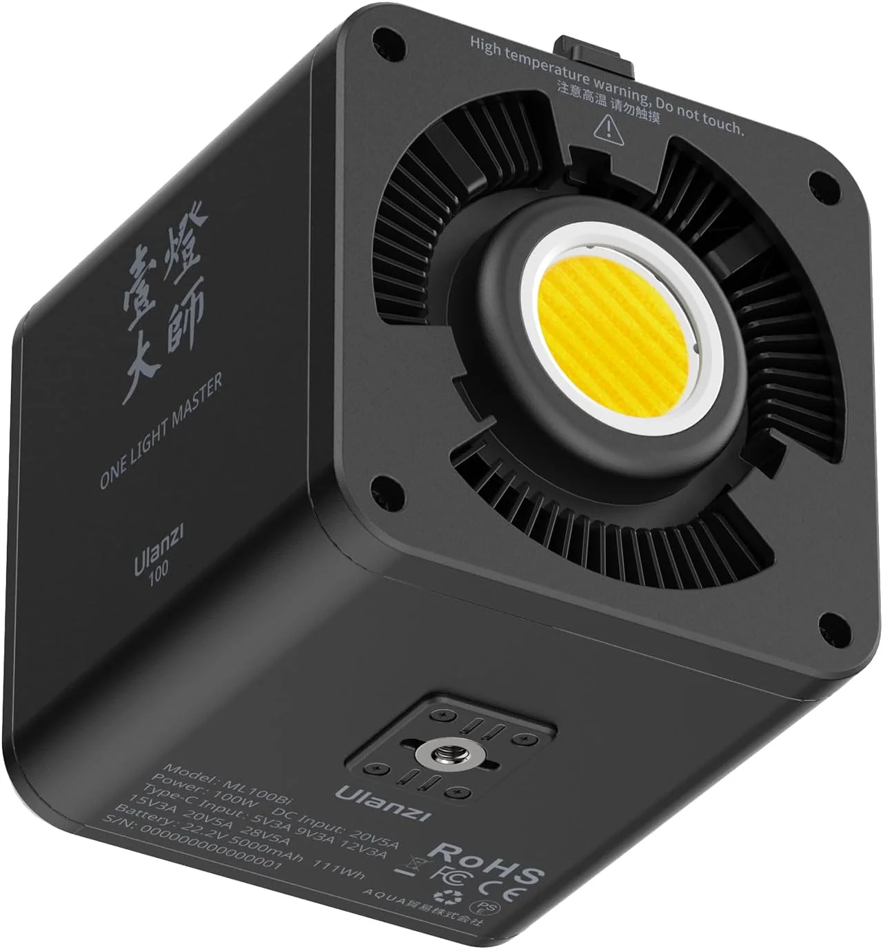 ULANZI 100W - Luz de vídeo LED RGB/BICOLOR - Image 7