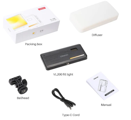 ULANZI VL200 Luz de Vídeo LED Bi-Color - Image 2
