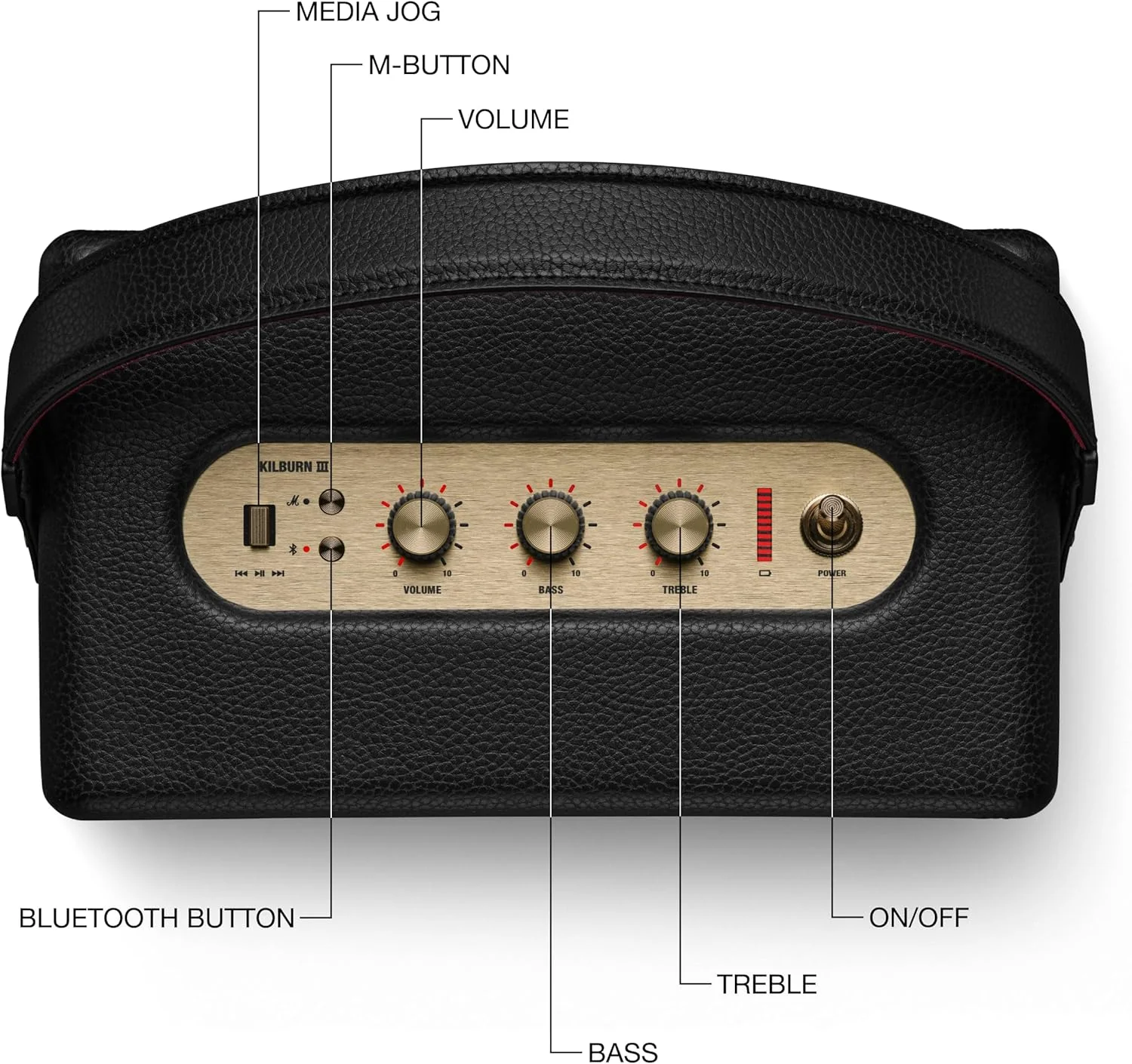 Marshall Kilburn III | Altavoz Portátil con 50+ Horas y Sonido 360° - Image 6