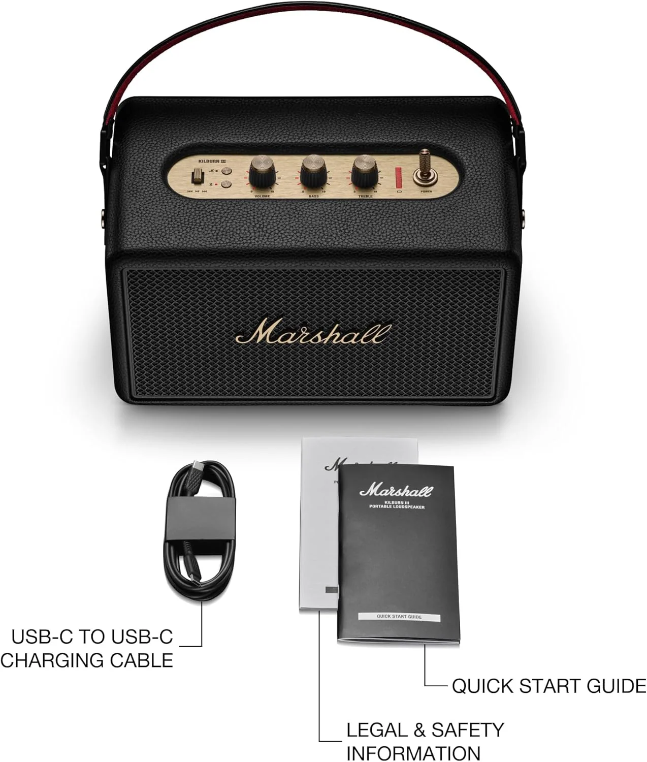 Marshall Kilburn III | Altavoz Portátil con 50+ Horas y Sonido 360° - Image 9