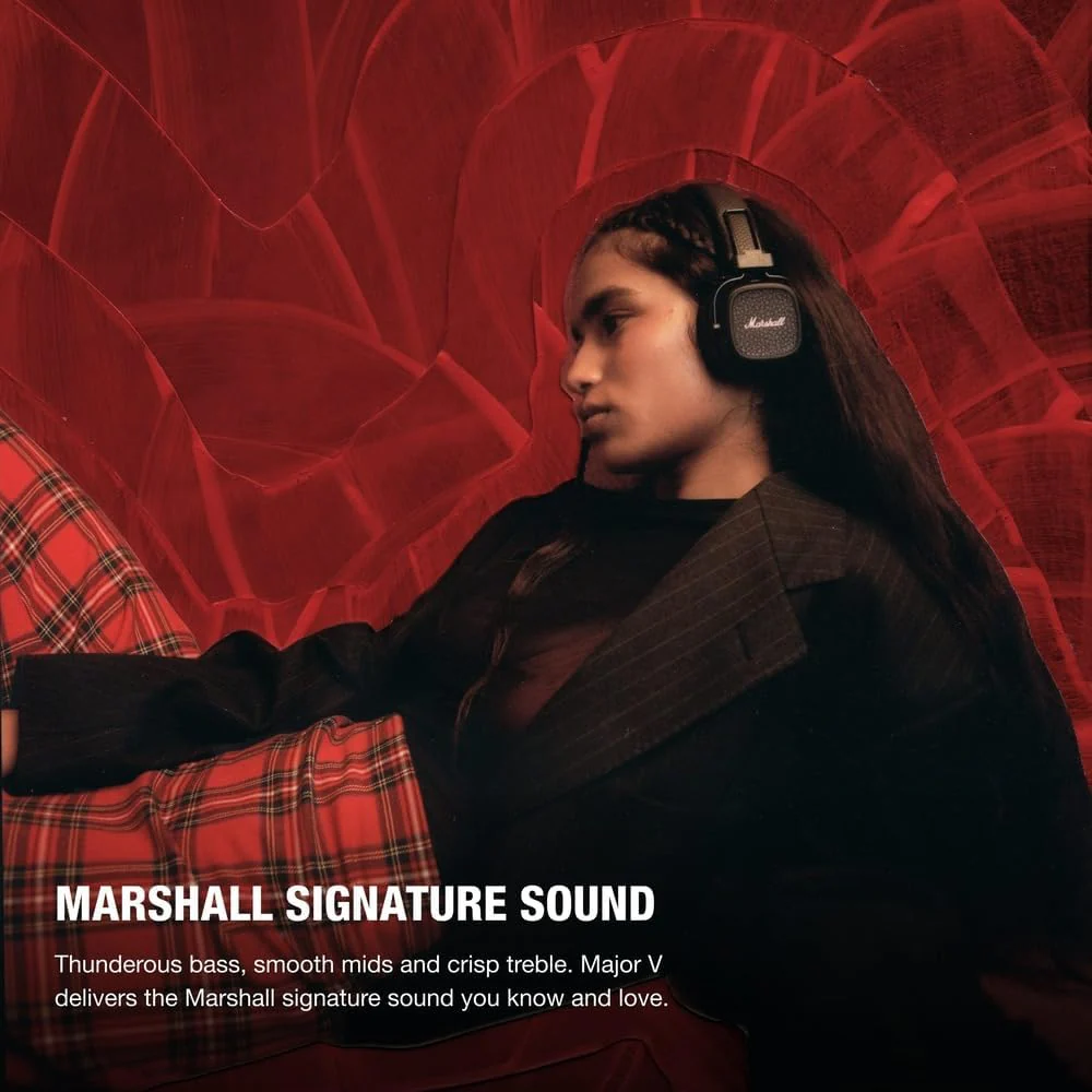 Marshall Major V | Auriculares On-Ear | 100+ Horas y Carga Inalámbrica - Image 11