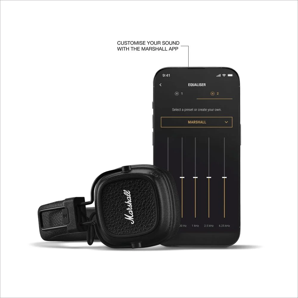Marshall Major V | Auriculares On-Ear | 100+ Horas y Carga Inalámbrica - Image 8