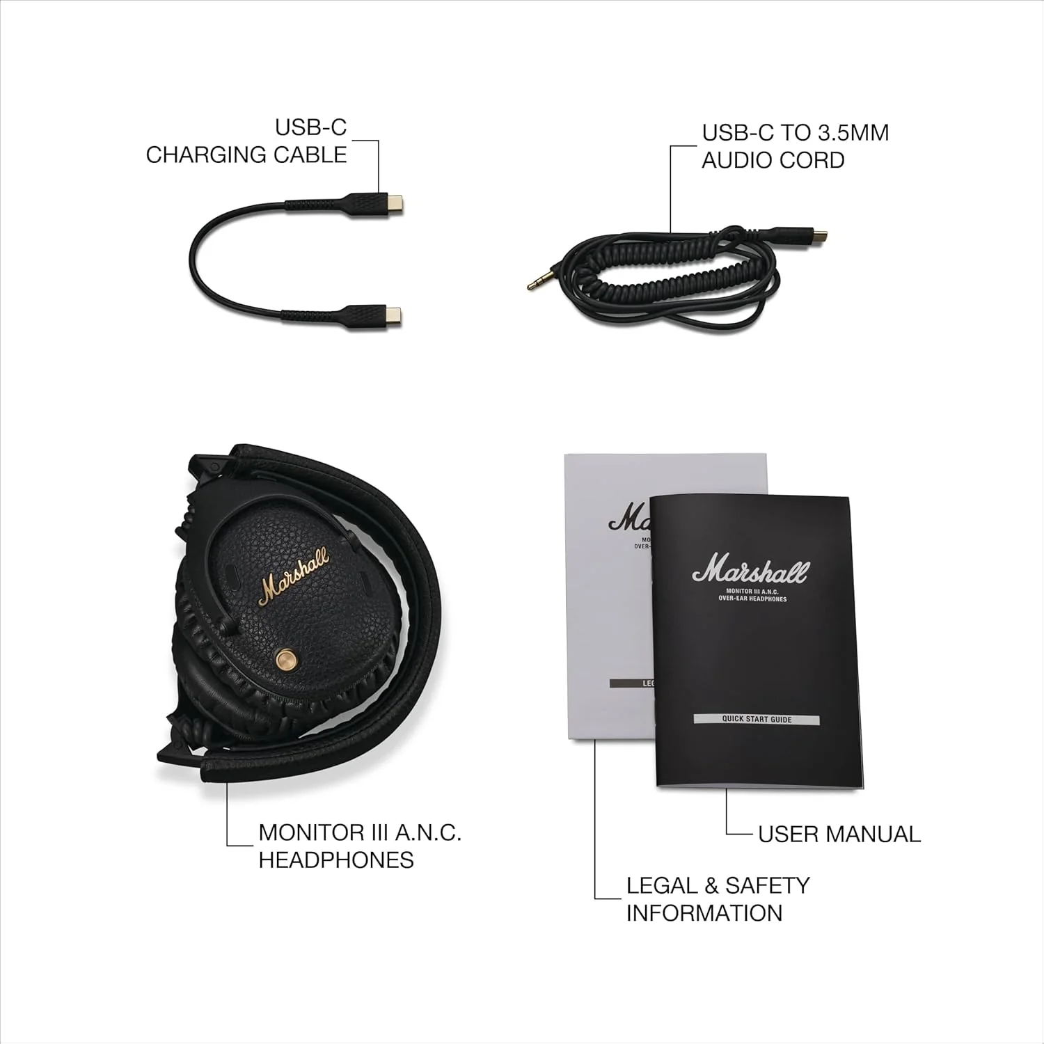 Marshall Monitor III A.N.C. | 70 Horas de Batería y Audio Espacial - Image 10