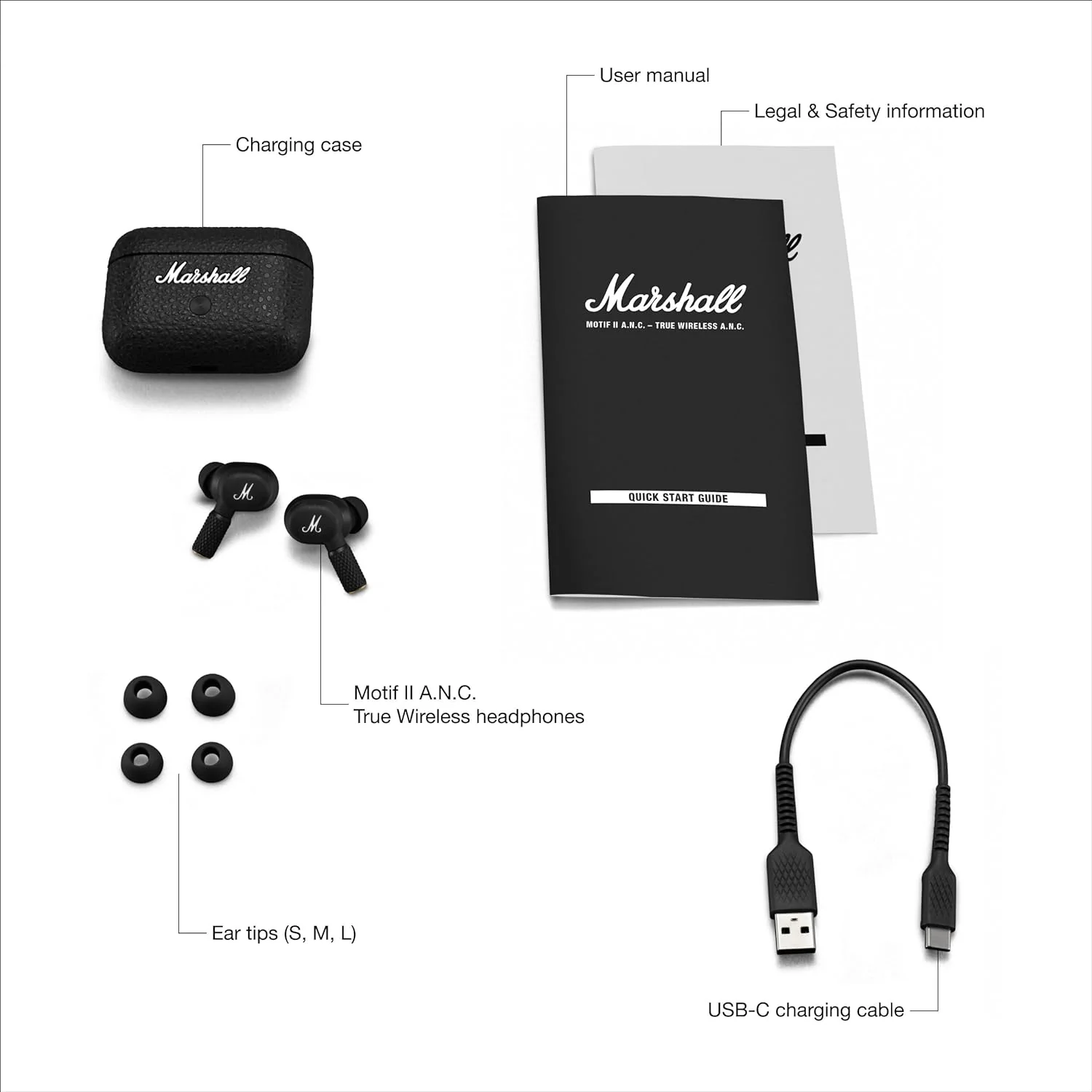 Marshall Motif II ANC | Auriculares In-Ear con Cancelación de Ruido - Image 9