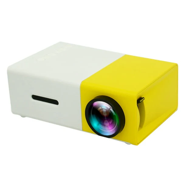 Mini Proyector Salange YG300 Pro Home Cinema - Amarillo - Image 2
