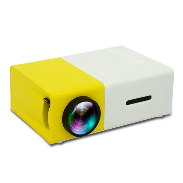 Mini Proyector Salange YG300 Pro Home Cinema - Amarillo - Image 4
