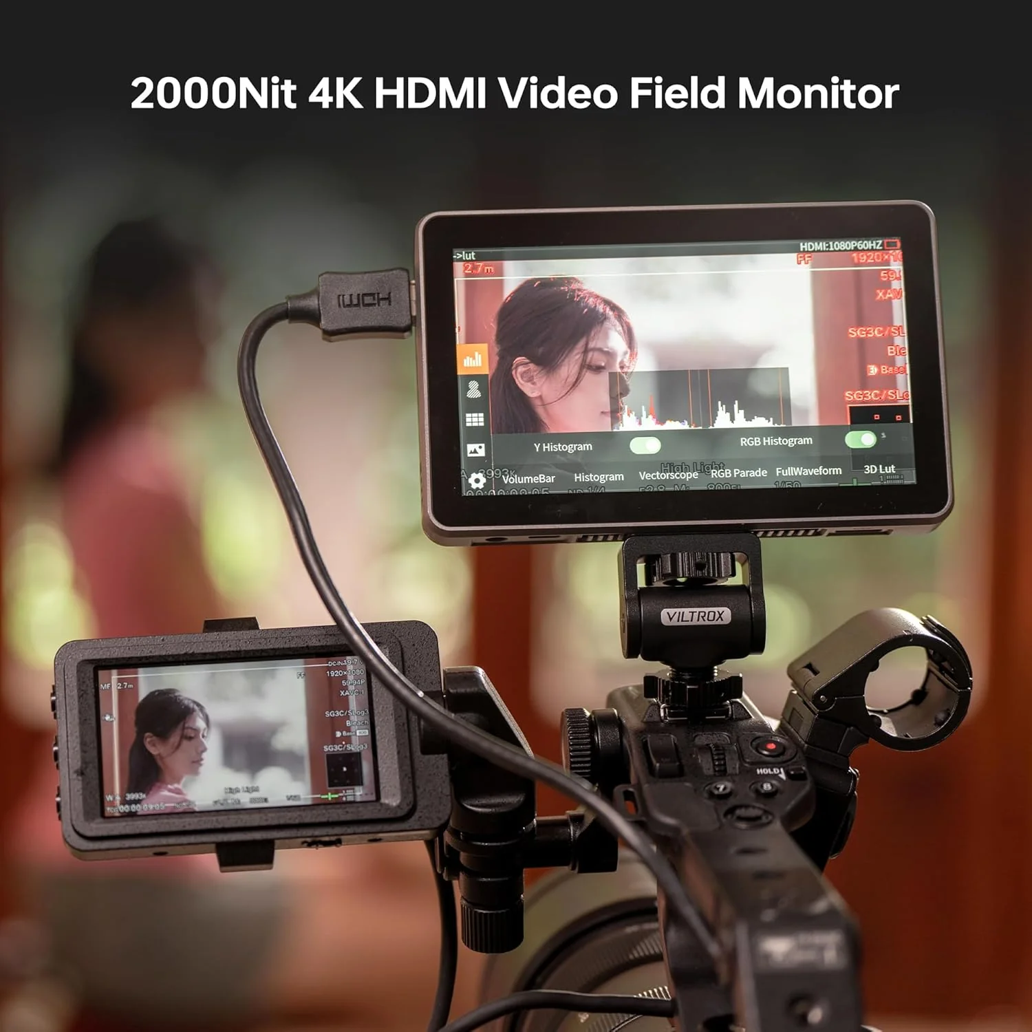 Monitor Viltrox DC-X2 6" | 2000 Nits Ultrabrillante 4K - Image 2