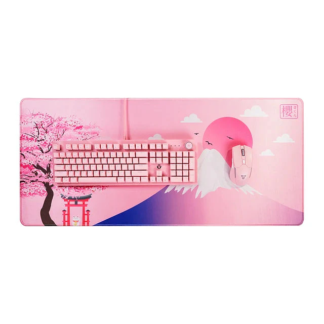 Mousepad Fantech MP905ATO DeskMat XL - Edicion Sakura - Image 4