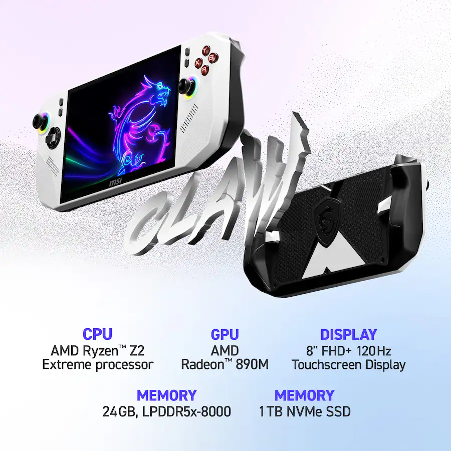 MSI CLAW A8 Z2 Extreme - Image 5