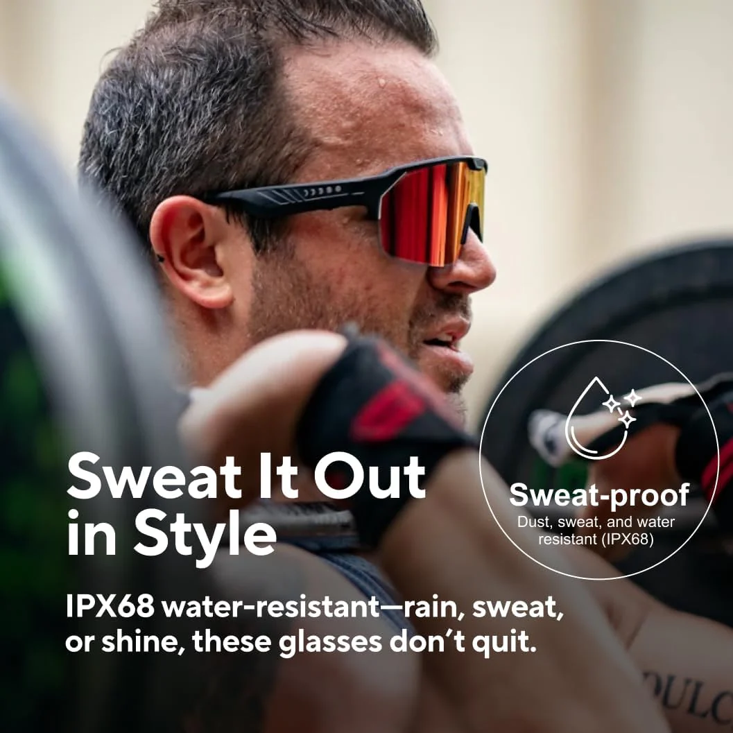 Gafas de Sol Inteligentes CHAMELO Music Shield Smart Audio | Gafas Bluetooth de Oído Abierto para Hombres y Mujeres con Control Electrónico de Tinte - Image 8