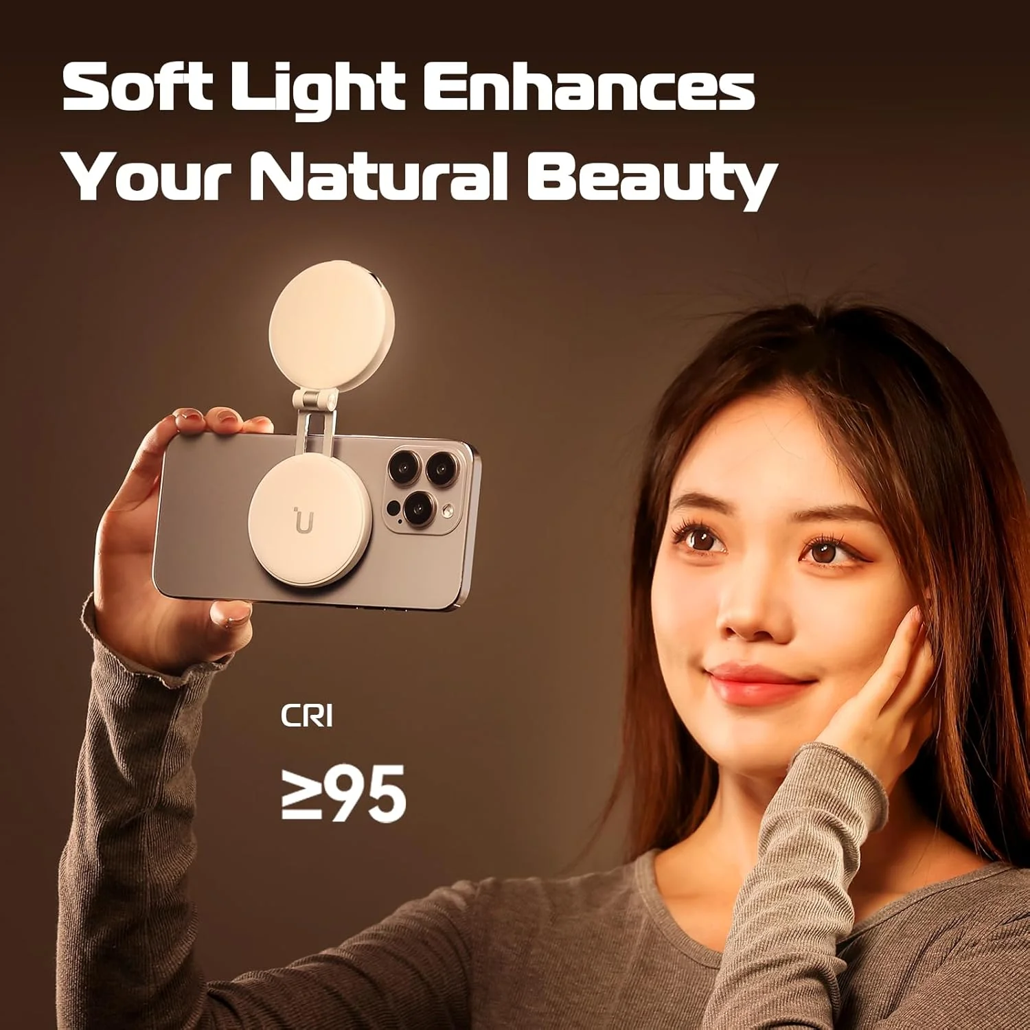 ULANZI LM19- Luz Magnética para Selfies - Image 6