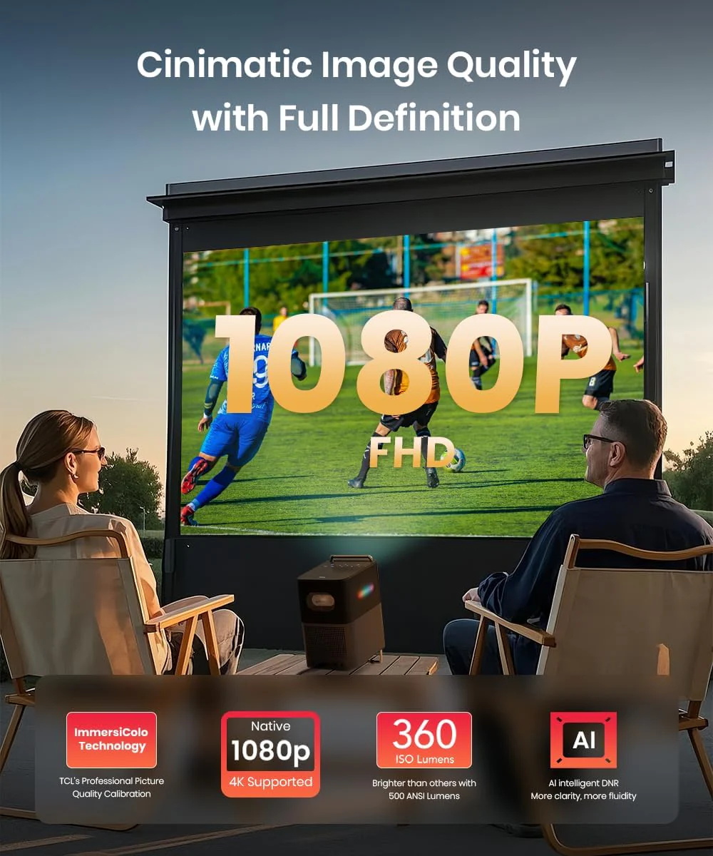 Proyector Portátil TCL A1 | Google TV y Netflix - Image 4