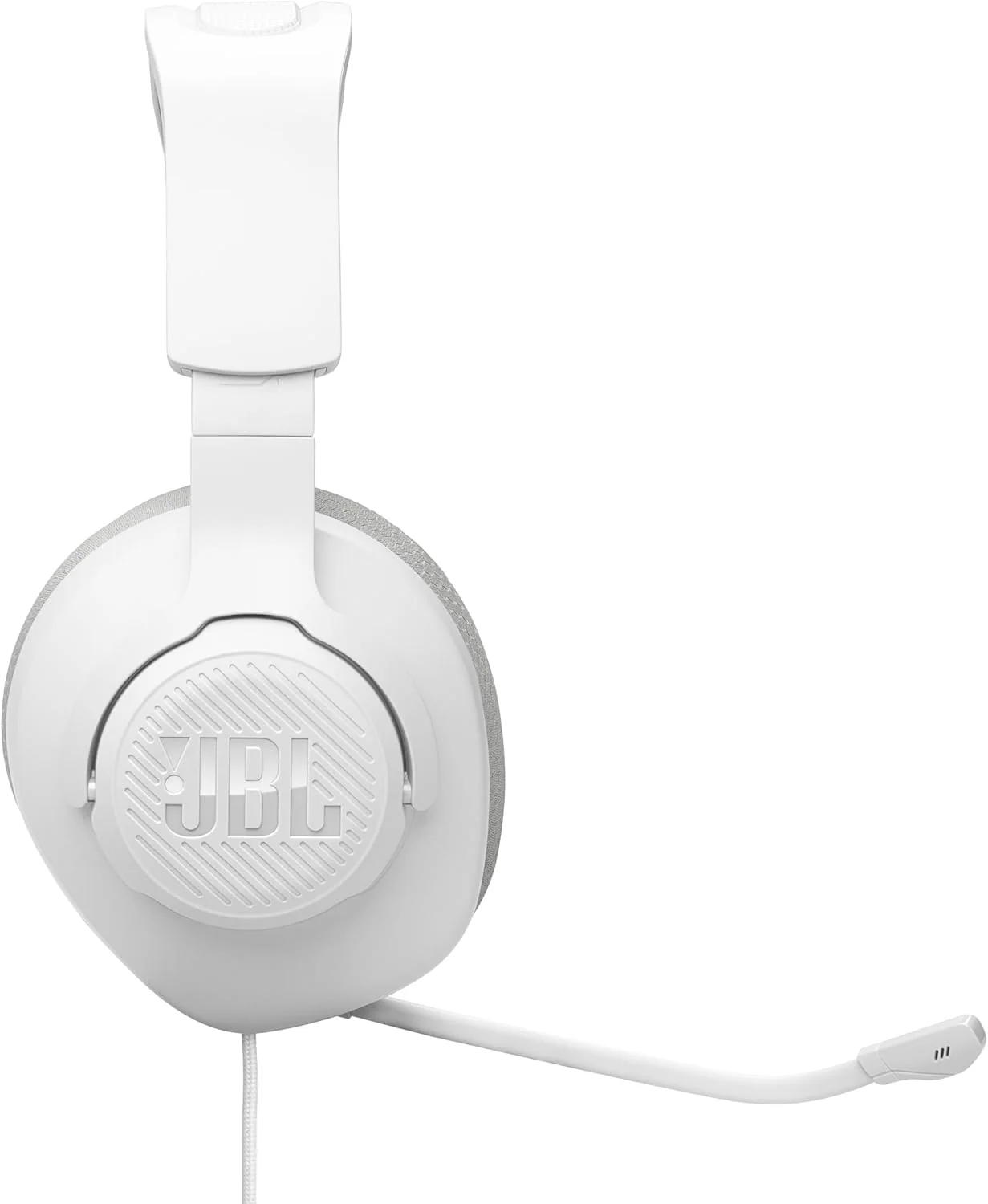 Quantum 100M2 - Wired Over-Ear Gaming Headset with Omnidirectional, Detachable Mic with Mute Option and Fabric-Covered Memory Foam Ear Cushions, Compatible with All Platforms (White) - Image 10