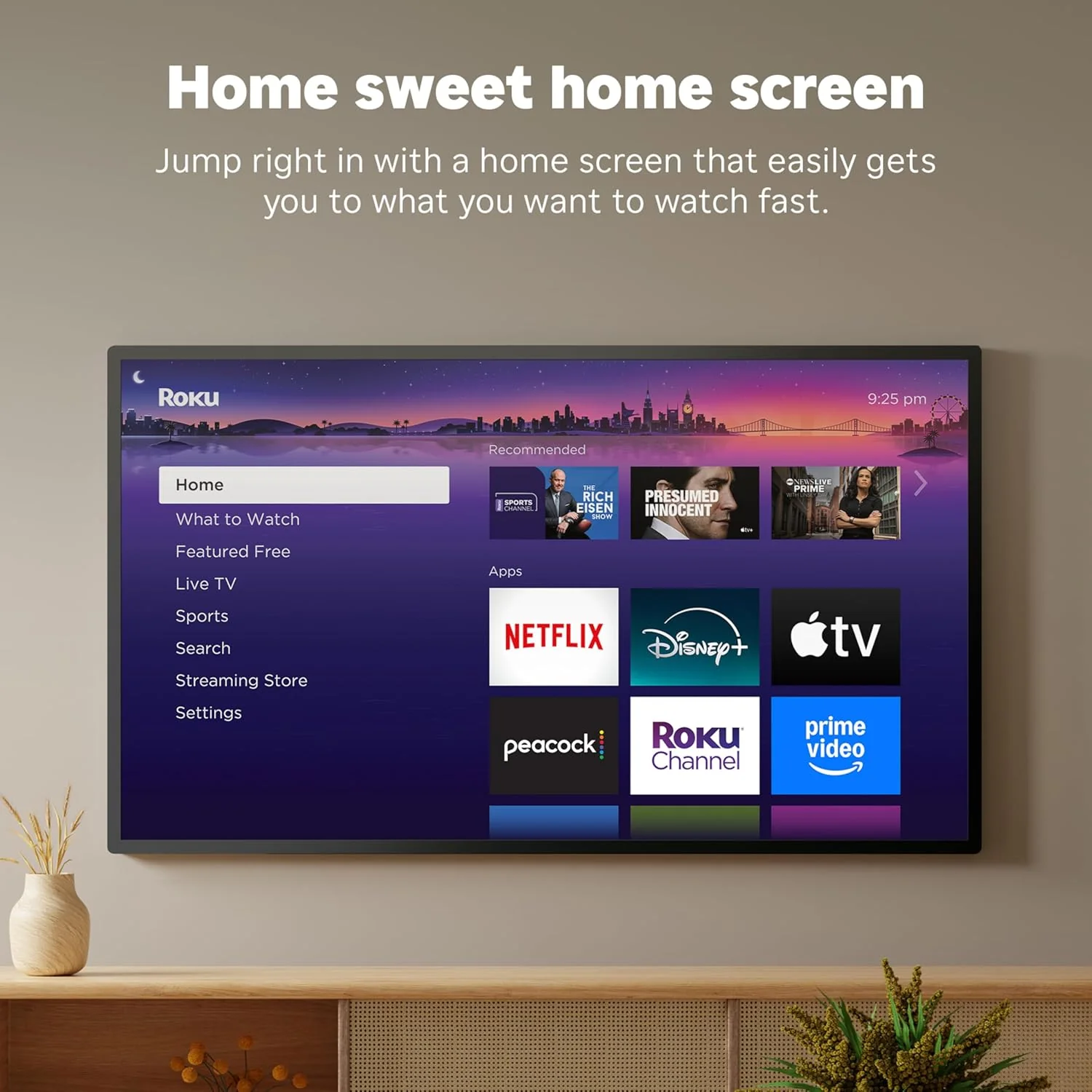 Roku Streaming Stick 4K - Dispositivo de transmisión HDR y Dolby Vision Roku para TV con control remoto por voz y Wi-Fi de largo alcance - TV gratis y en vivo - Image 7