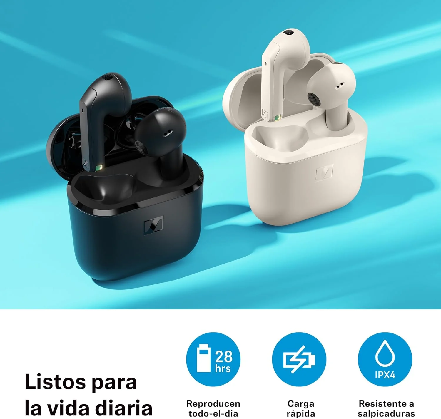 Sennheiser ACCENTUM Open Wireless: Audífonos Bluetooth 5.3 con Diseño Abierto (Open-Ear), IPX4 y 28h de Batería - Image 5