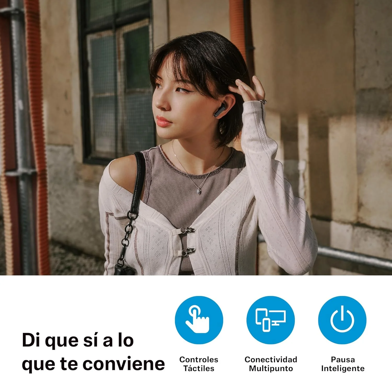 Sennheiser ACCENTUM Open Wireless: Audífonos Bluetooth 5.3 con Diseño Abierto (Open-Ear), IPX4 y 28h de Batería - Image 7