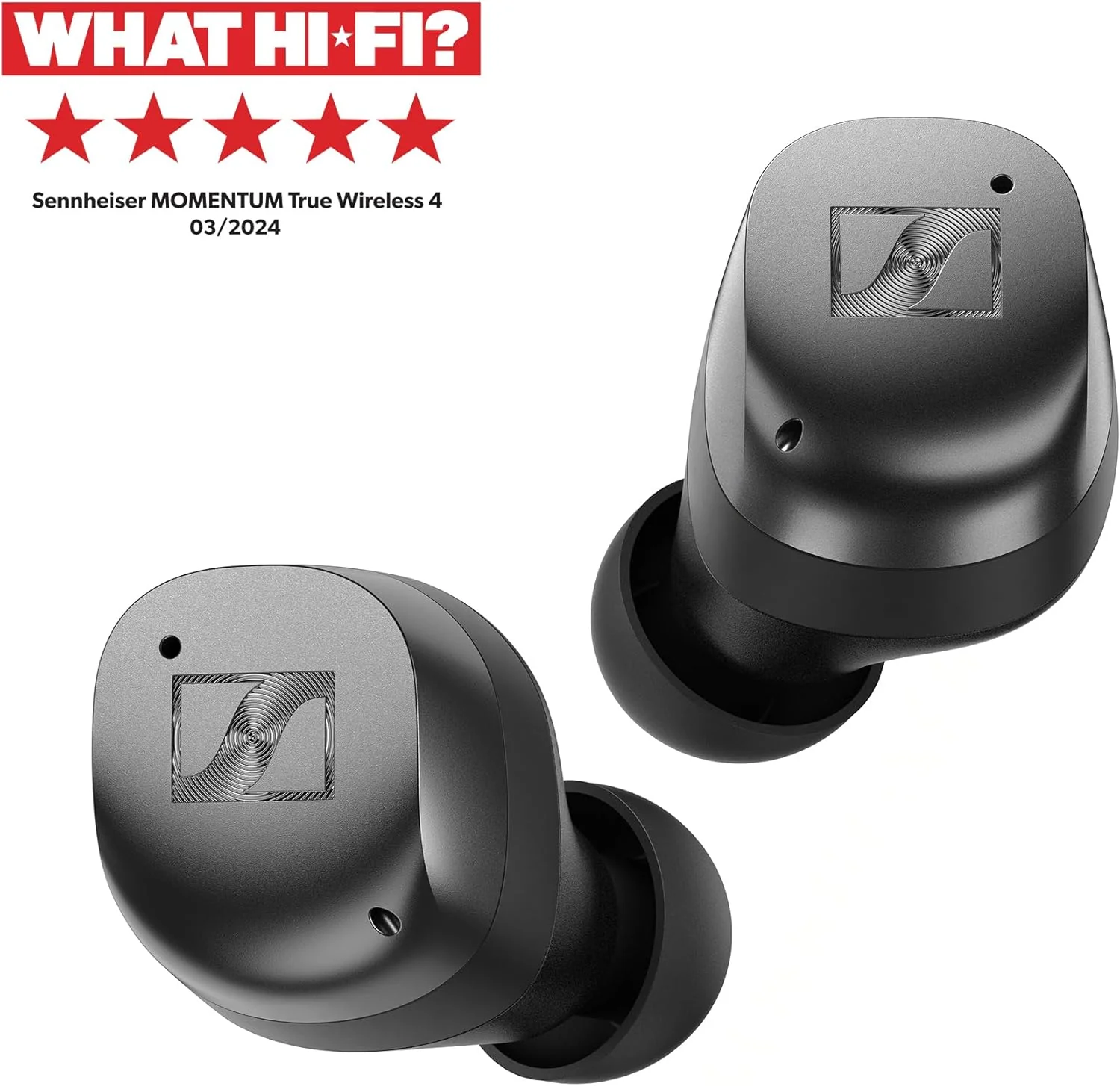 Sennheiser MOMENTUM True Wireless 4: Audífonos In-Ear Bluetooth 5.4 con ANC Adaptativa, 30h de Batería y Sonido Nítido (Seminuevo) - Image 2