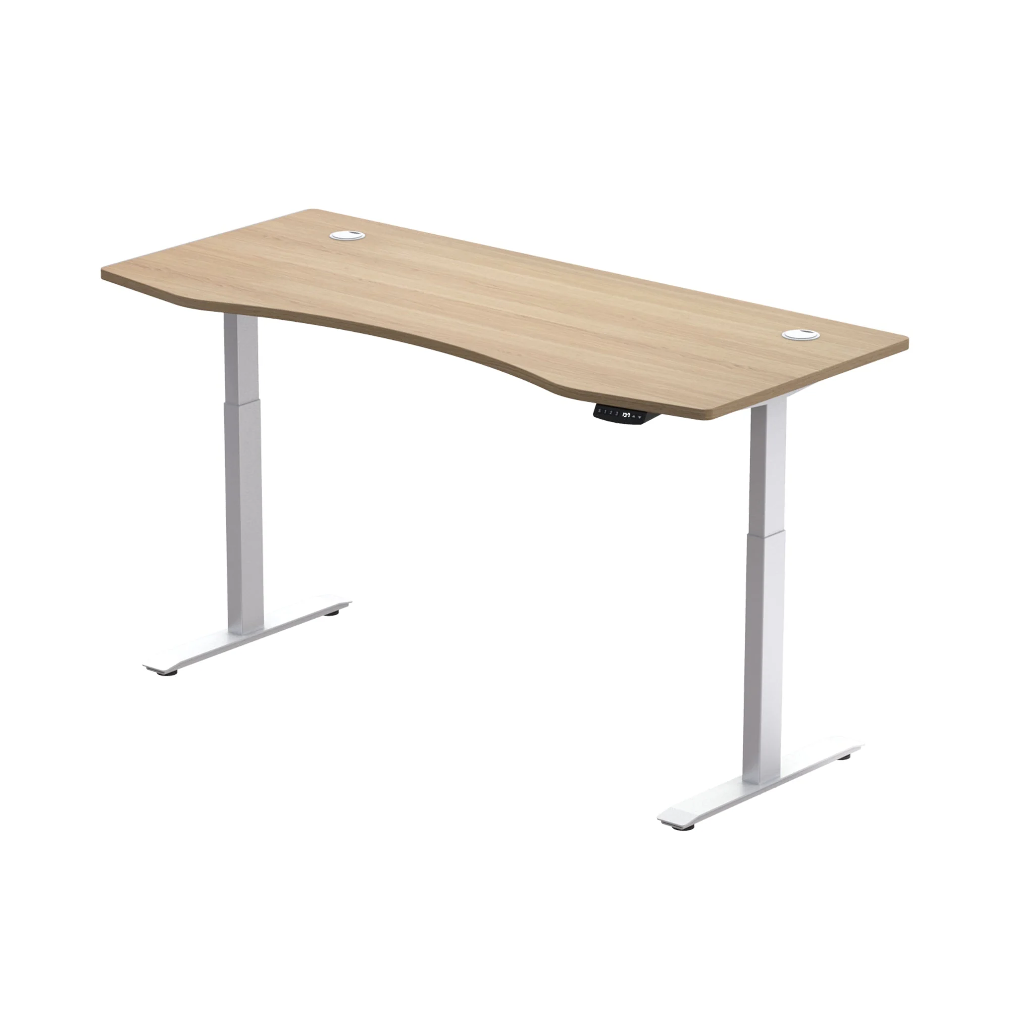 Standing Curved Desk 1.50 x 80 cm / Base Dual Motor Pro - Image 5