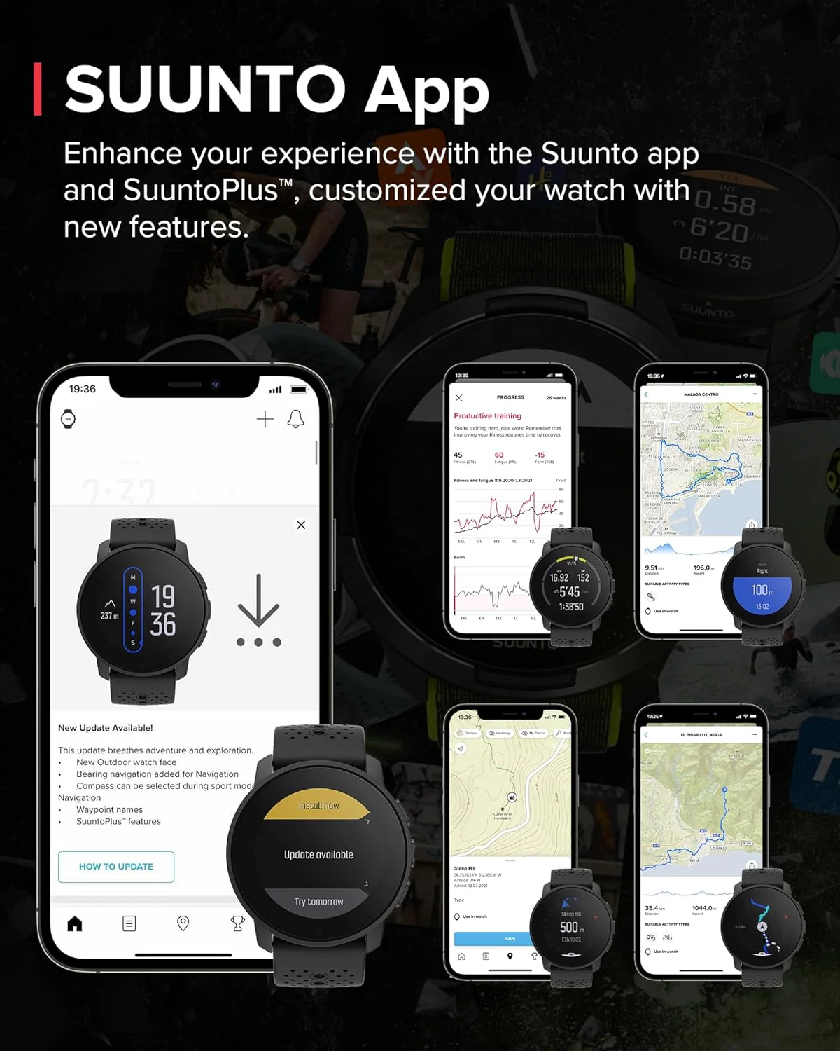 Suunto Reloj GPS 9 Peak Pro – Cristal de Zafiro, Batería 40h/300h y Resistencia Militar - Image 11