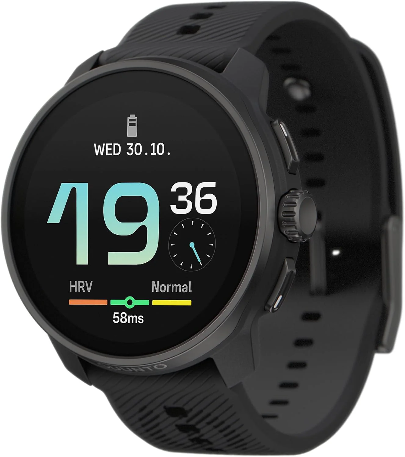 Suunto Reloj GPS – Pantalla AMOLED, Mapas Offline y GPS Dual-Band (Compacto de 45mm)