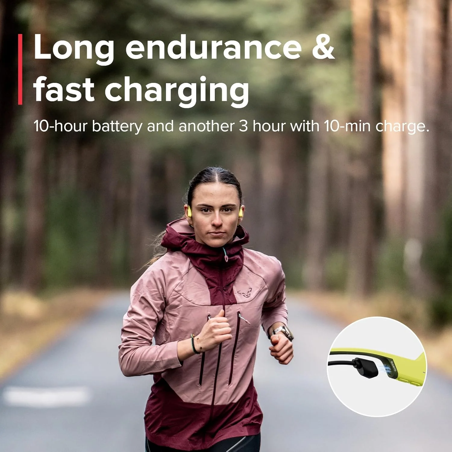 Suunto Sonic Audífonos – Conducción Ósea Open-Ear con Bajos Potentes y Batería 10h - Image 4