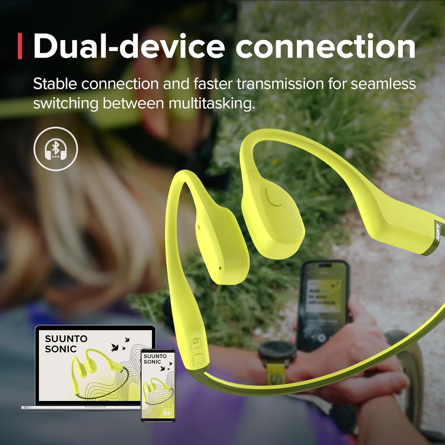 Suunto Sonic Audífonos – Conducción Ósea Open-Ear con Bajos Potentes y Batería 10h - Image 8