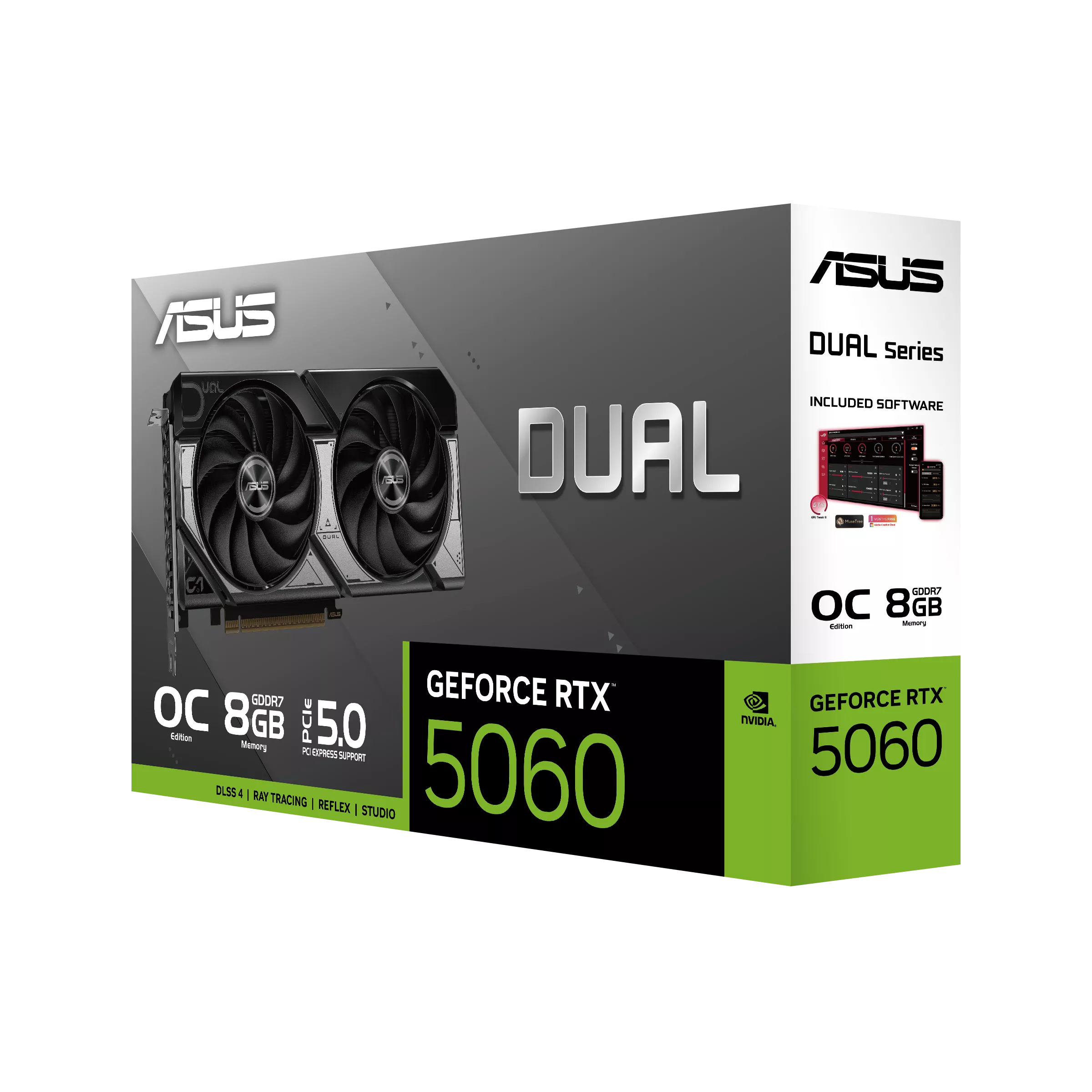 ASUS Dual GeForce RTX 5060 8GB GDDR7 OC Edition GPU - Image 2