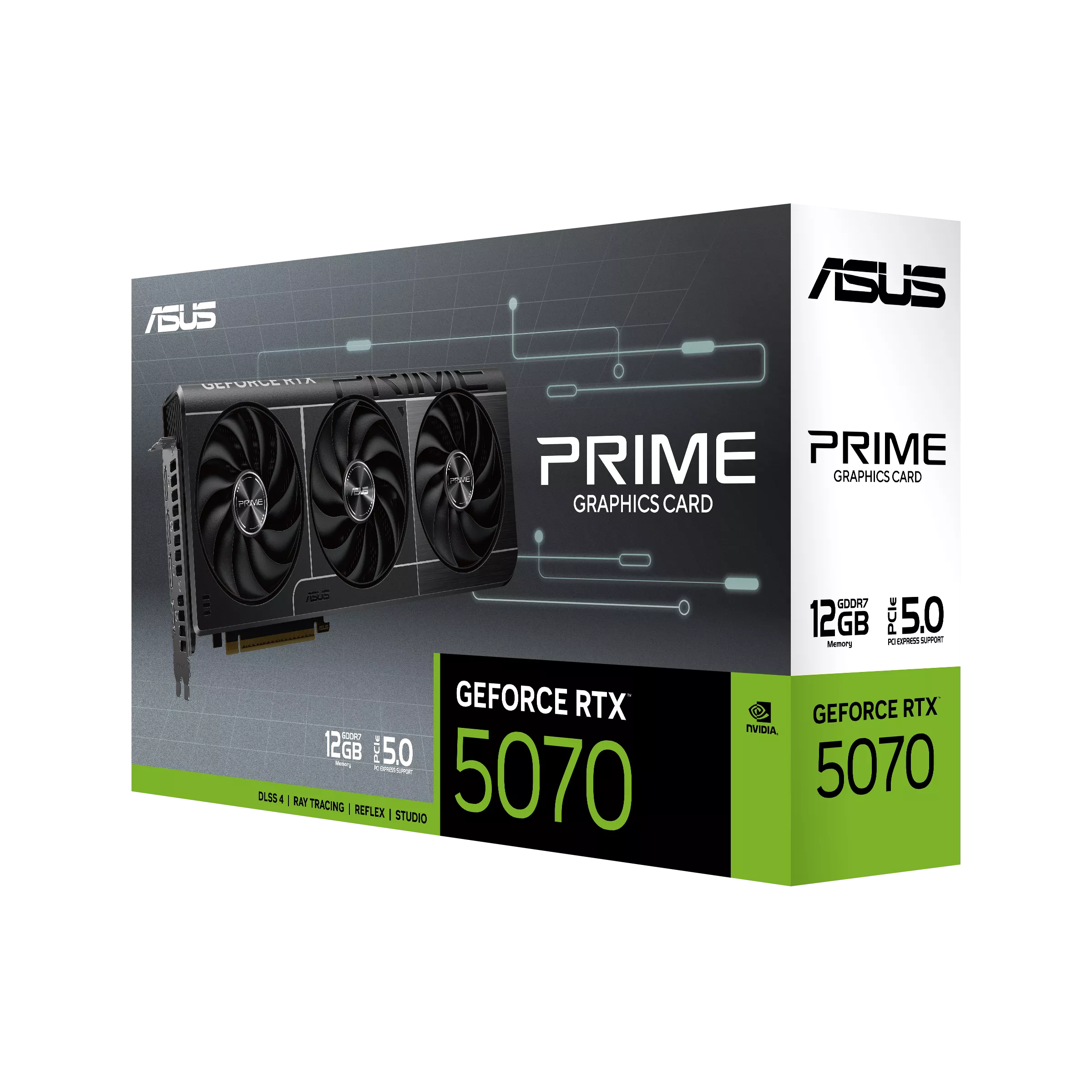 ASUS PRIME GeForce RTX 5070 12GB GDDR7 OC Edition GPU - Image 2