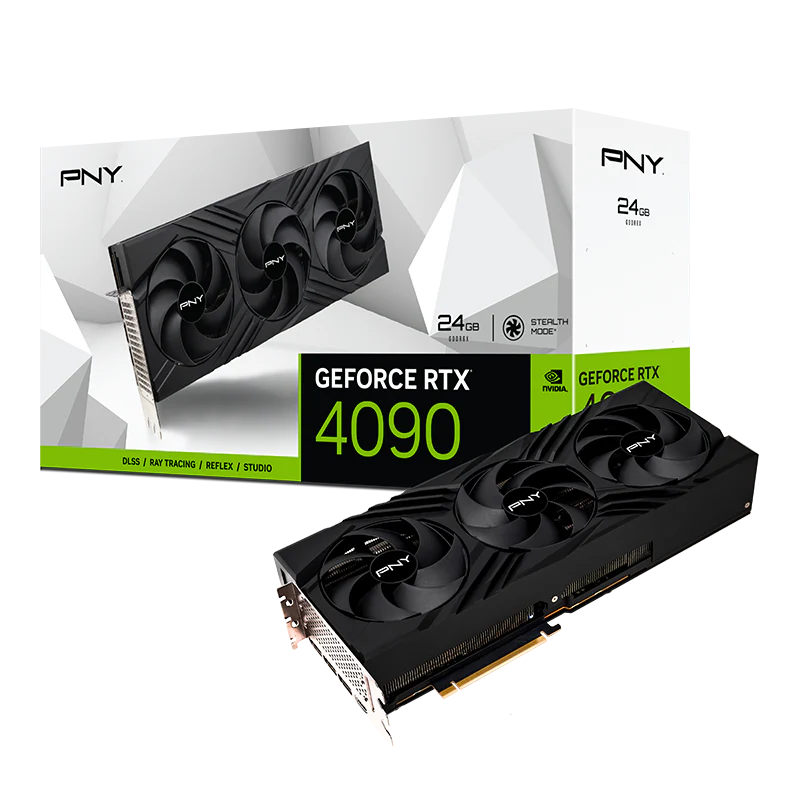 PNY GeForce RTX 4090 24GB VERTO Triple Fan DLSS 3 GPU