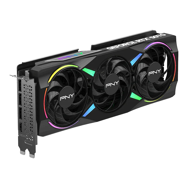 PNY GeForce RTX 5070 12GB ARGB EPIC-X RGB Overclocked Triple Fan GPU - Image 6