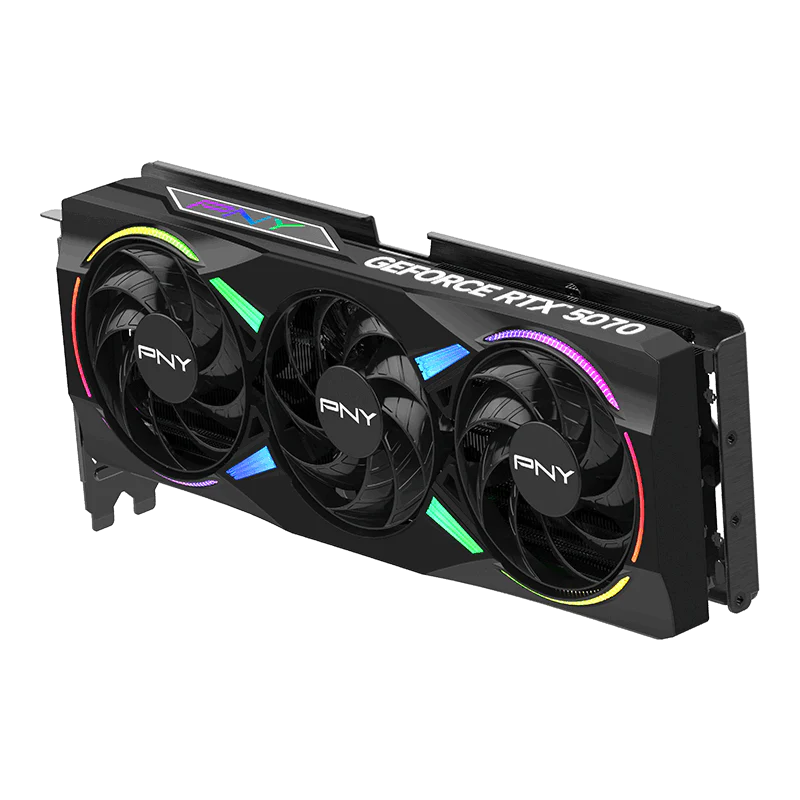 PNY GeForce RTX 5070 12GB ARGB EPIC-X RGB Overclocked Triple Fan GPU - Image 7