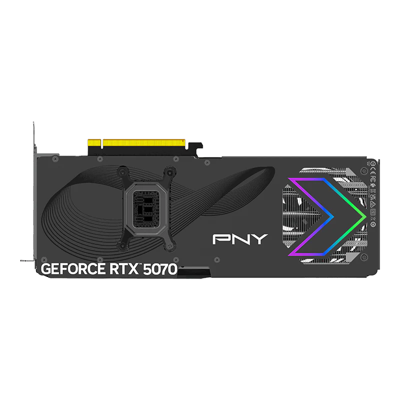PNY GeForce RTX 5070 12GB ARGB EPIC-X RGB Overclocked Triple Fan GPU - Image 9