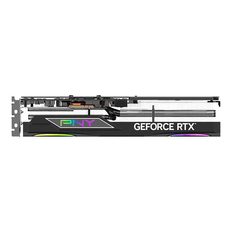 PNY GeForce RTX 5070Ti 16GB ARGB Overclocked Triple Fan GPU - Image 7