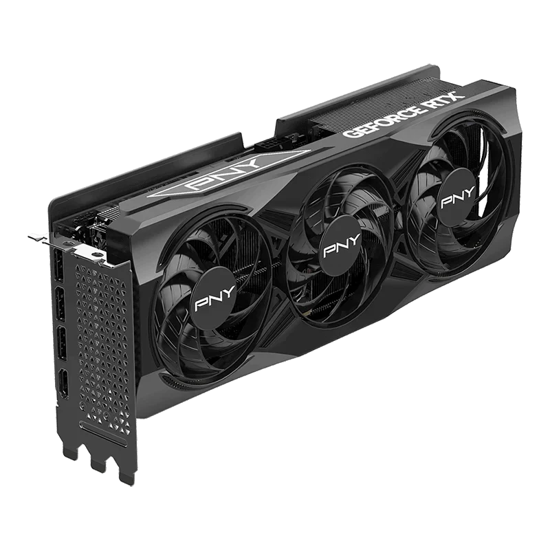 PNY GeForce RTX 5070Ti 16GB Overclocked Triple Fan GPU - Image 4