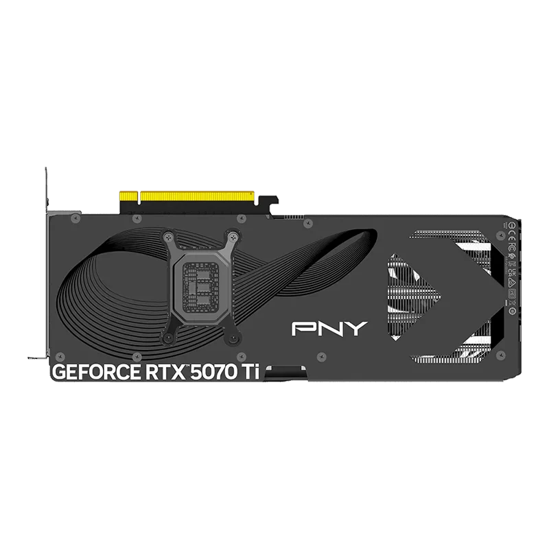 PNY GeForce RTX 5070Ti 16GB Overclocked Triple Fan GPU - Image 9