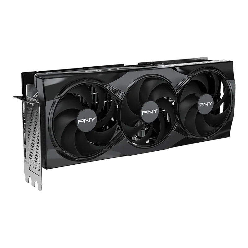 PNY GeForce RTX 5090 32GB Overclocked Triple Fan GPU - Image 4