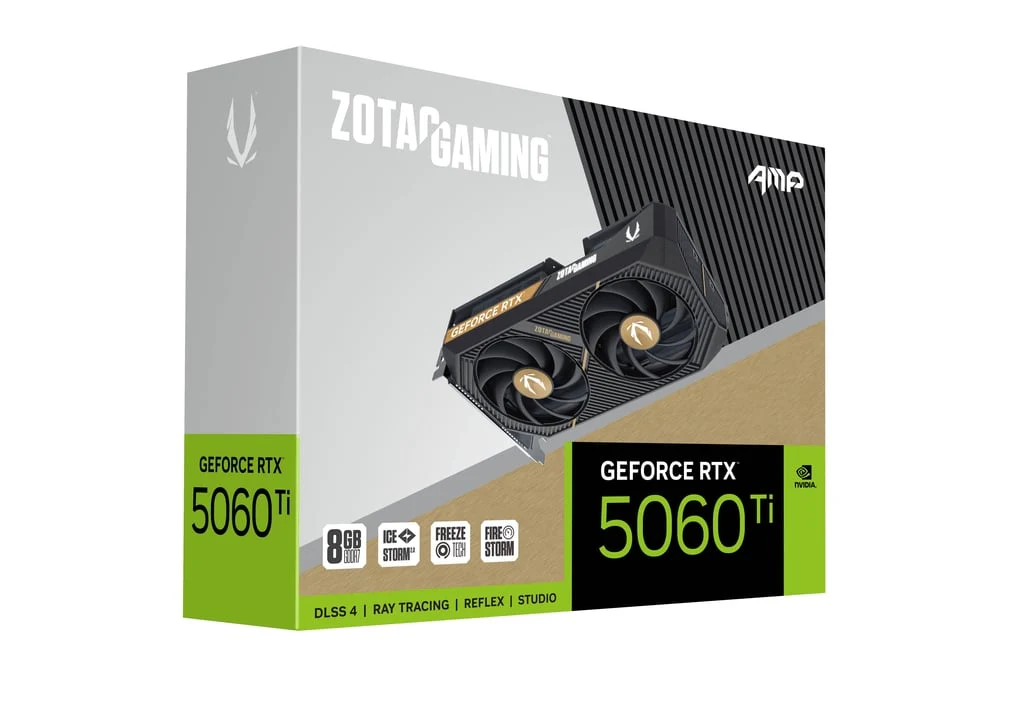 ZOTAC GAMING GeForce RTX 5060 Ti 8GB AMP GPU - Image 2